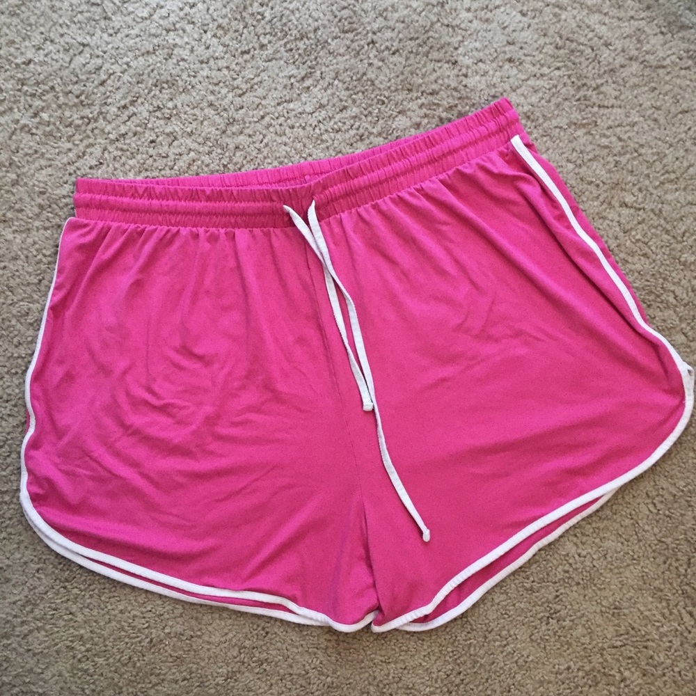 Rue21+ Pink Comfy Athletic Stretch Shorts 2X